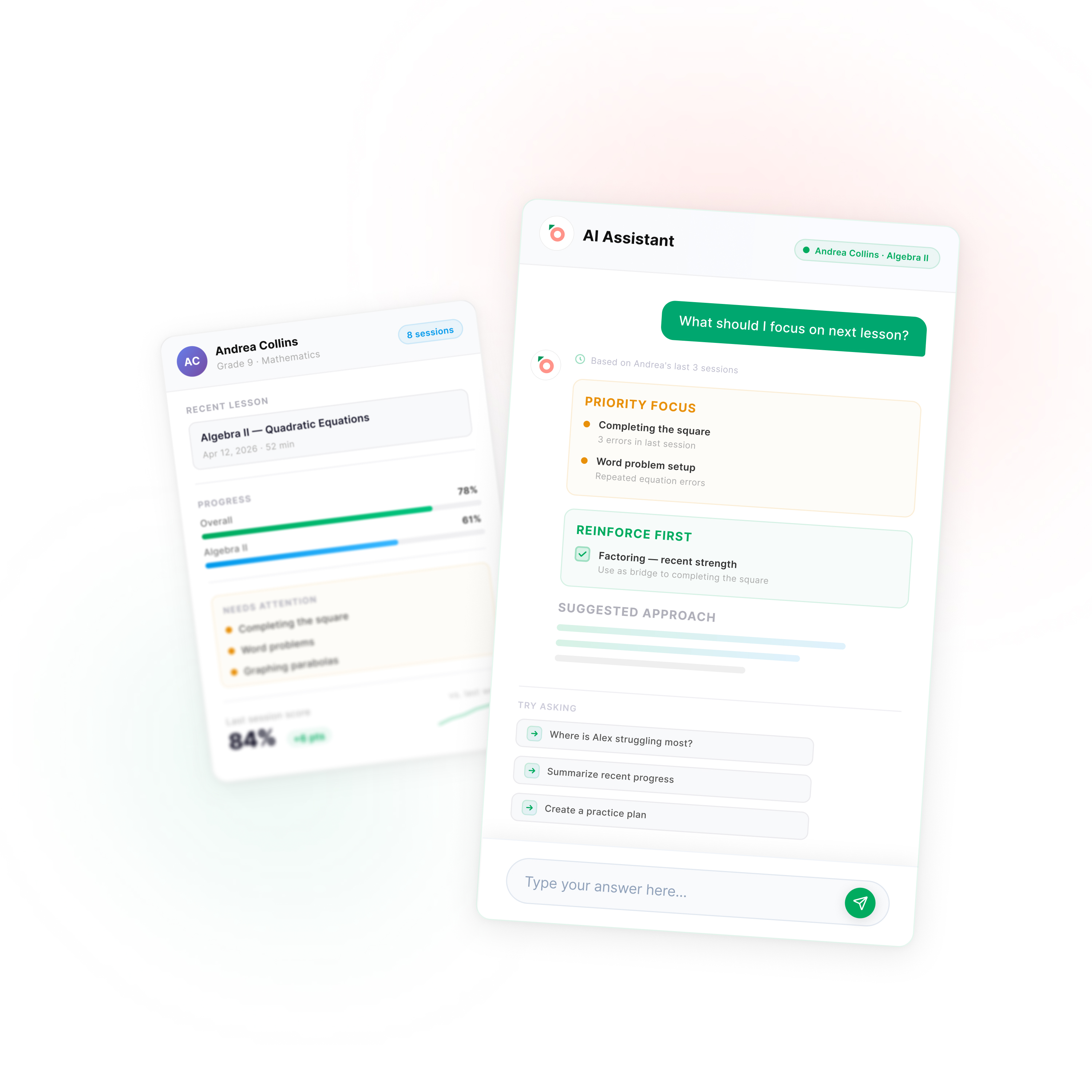 AI assistant view